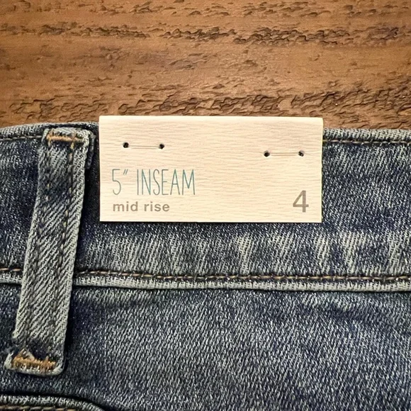 Maurices Classic Blue Denim Shorts - Picture 5 of 5